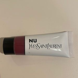 ysl beauty makeup rouge red lip & cheek balmy tint